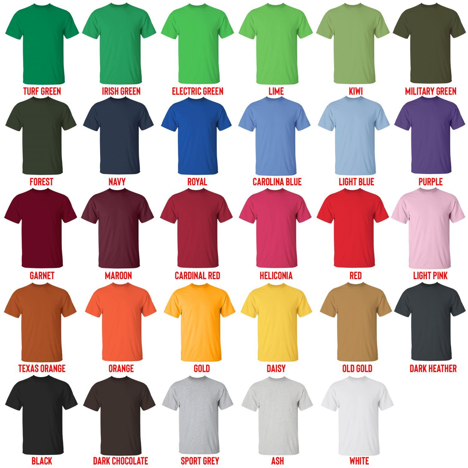 t shirt color chart - Binding Of Isaac Merch