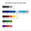 tank top color chart - Binding Of Isaac Merch