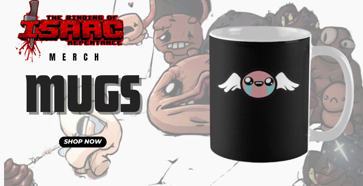 Binding Of Isaac Mugs - Binding Of Isaac Merch