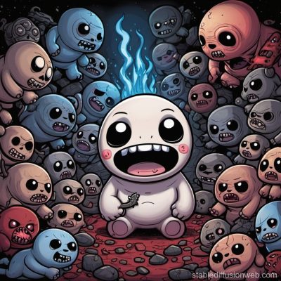 Distinctive Art and Sound Design - Binding Of Isaac Merch