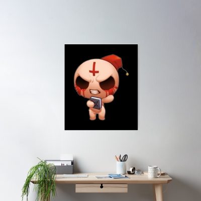 The Binding of Isaac Angry Poster - Binding Of Isaac Merch