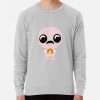 ssrcolightweight sweatshirtmensheather greyfrontsquare productx1000 bgf8f8f8 15 - Binding Of Isaac Merch