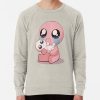 ssrcolightweight sweatshirtmensoatmeal heatherfrontsquare productx1000 bgf8f8f8 11 - Binding Of Isaac Merch